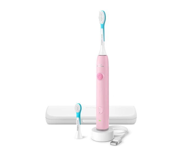 Philips Sonicare Szczoteczka soniczna for Kids Smart HX6600/41 (różowa, etui) - 1574076 - zdjęcie